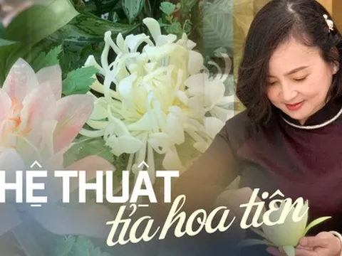 Lớp học tỉa hoa bằng đu đủ và xu hướng được "chữa lành" từ thú vui tao nhã