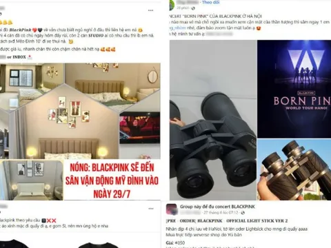 Cẩn trọng với các dịch vụ "ăn theo" concert BLACKPINK