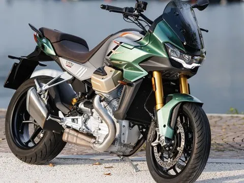 Moto Guzzi V100 Mandello ra mắt: Áp dụng hệ thống khí động học, sẽ ra mắt Việt Nam trong tháng 8 tới
