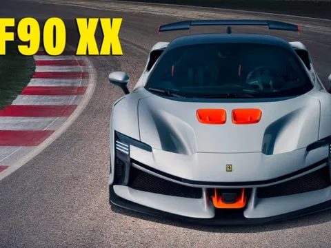 Hardcore SF90 XX mẫu xe đua hợp pháp trên đường đầu tiên của Ferrari