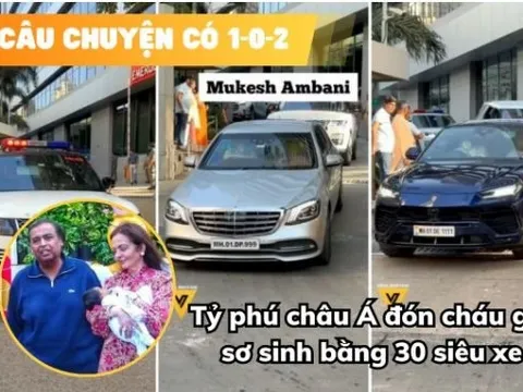 Tiểu thư sinh ra đã "ngậm kim cương": Tỷ phú giàu nhất châu Á cử 30 siêu xe trị gái 154 tỷ VNĐ "rước" cháu gái mới sinh về nhà