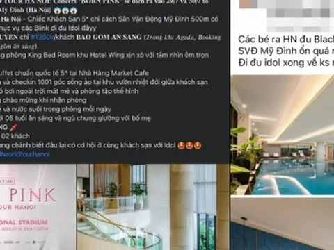 Lo ngại lừa đảo voucher khách sạn gia tăng trước show BLACKPINK