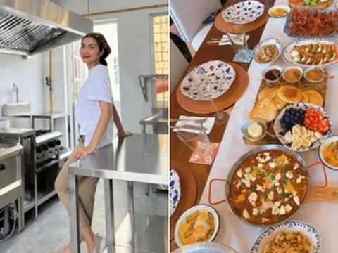 ''Soi'' căn bếp sang xịn của các mỹ nhân nổi tiếng Vbiz