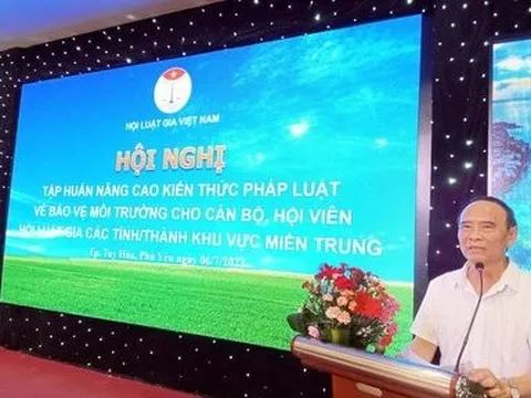 Nâng cao nhận thức cho cán bộ, hội viên Hội Luật gia trong bảo vệ môi trường