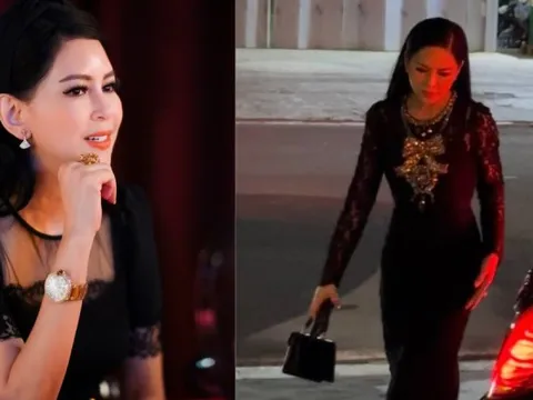 Mẹ chồng Hà Tăng lọt vào "cam" thường, sắc vóc phu nhân vua hàng hiệu gây choáng ngợp