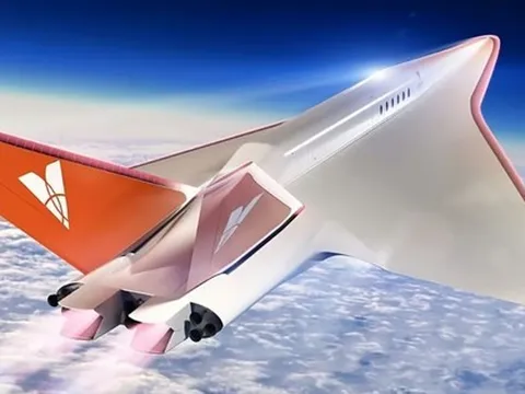 Máy bay chở khách siêu vượt âm bay 8.000km/h