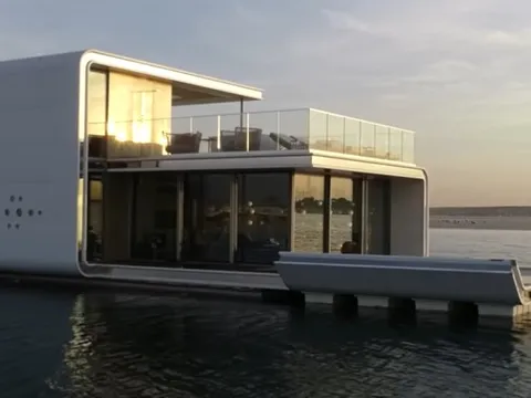 Có gì đặc biệt trong căn biệt thự nổi xa hoa triệu đô có phòng ngủ chìm dưới đáy biển ở Dubai?
