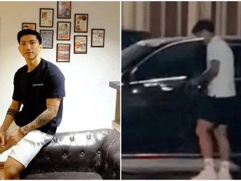 Đoàn Văn Hậu bước lên xe sang sau giờ làm, phong thái hệt tổng tài