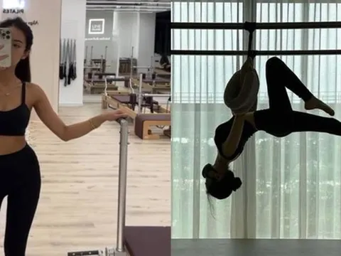 Hội nhà giàu, nổi tiếng khoe tập pilates 'độ' vóc dáng