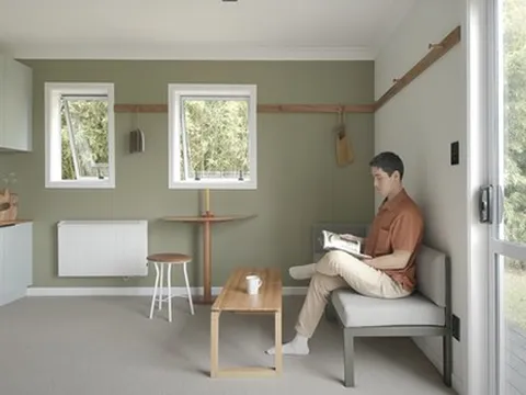 Nhận thi công nhà 27m2, KTS sắp xếp quá giỏi khiến không gian rộng gấp bội