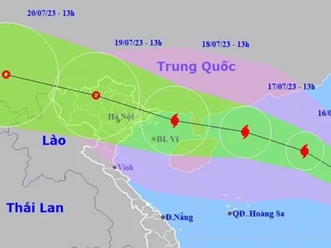 Bão số 1 có thể rất mạnh, hướng về vịnh Bắc Bộ