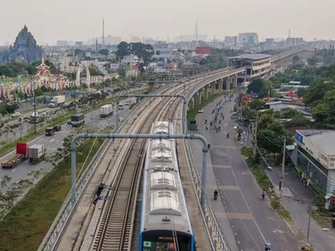 Tuyến metro đầu tiên của TPHCM sẵn sàng về đích