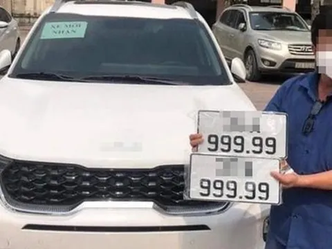 Công bố hơn 153.000 biển số ô tô đưa ra đấu giá lần 1