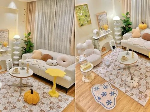 Không gian sống ấm cúng, thoải mái bên trong căn hộ gác xép rộng 34m2