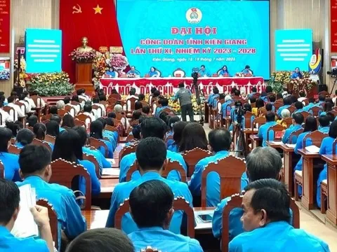 Khai mạc Đại hội Công đoàn tỉnh Kiên Giang khu vực Đồng bằng sông Cửu Long