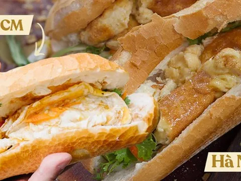 Món bánh mì cực đơn giản nhưng lại tạo hàng nghìn cuộc bàn luận đầy ngỡ ngàng về sự khác nhau ở TP.HCM và Hà Nội