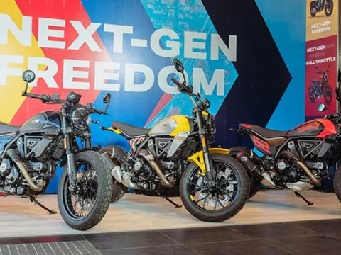 Ducati Scrambler 2023 ra mắt Việt Nam: Đắt hơn bản cũ 50 triệu, thêm màn điện tử và nhiều công nghệ lái mới