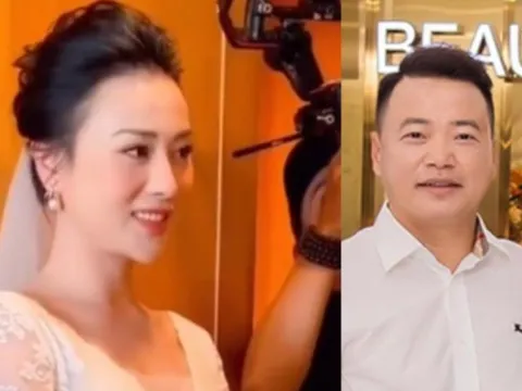 Rần rần khoảnh khắc Phương Oanh diện váy cưới lộng lẫy, chính thức về chung nhà với Shark Bình?