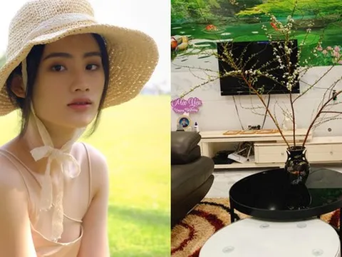 Cận bên trong cơ ngơi gia đình Hoa hậu Ý Nhi tại Bình Định, 1 chi tiết hé lộ sở thích của nàng hậu