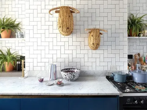 6 chất liệu ốp tường nhà bếp được lựa chọn nhiều nhất