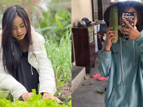 Hé lộ không gian nhà của Á hậu Đào Hiền, Minh Kiên ở quê