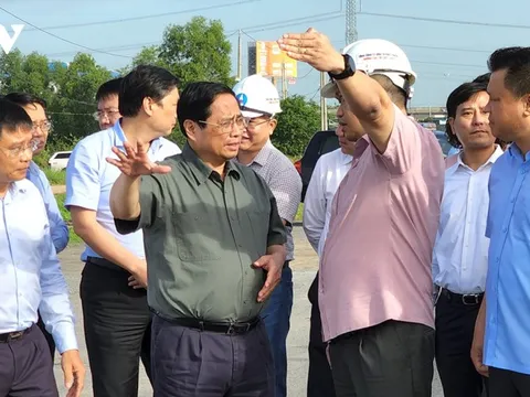 Thủ tướng kiểm tra dự án đường vành đai 3 TP.HCM qua Long An