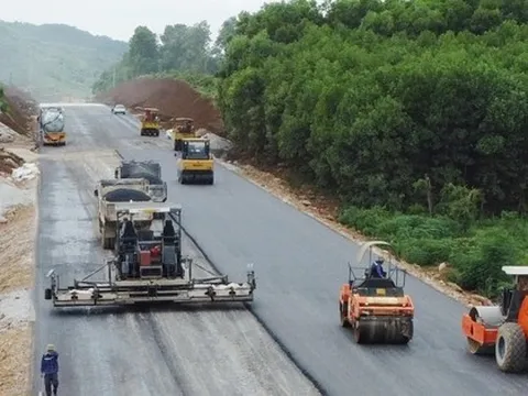 Cấp tập thi công cao tốc QL45 - Nghi Sơn, phấn đấu thông xe dịp 2/9