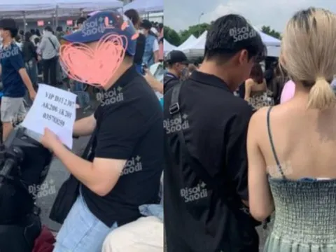 "Chợ vé" Mỹ Đình giờ chót: 22 triệu/ vé VIP vẫn nghĩ sẽ bán được, người mua khóc ròng vì bị "bom" ngay khi đến lấy