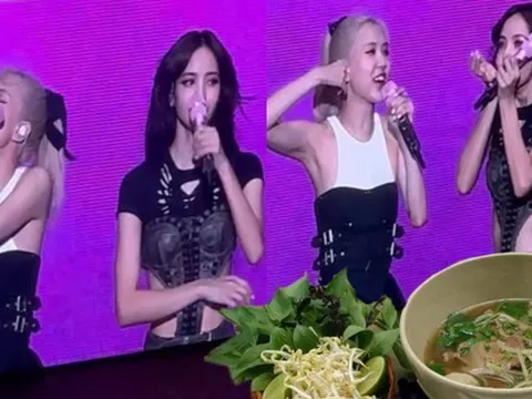 Loạt biểu cảm đáng yêu của Rosé khi ăn phở chính hiệu, các fan thay nhau nghi vấn BLACKPINK đã ăn ở đâu?