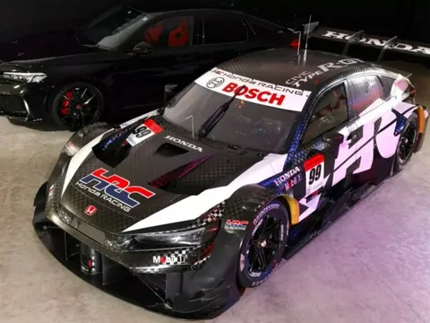 Xe đua Honda Civic Type R-GT sẵn sàng chạy thử lần đầu