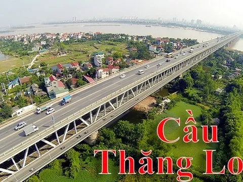 Cận cảnh cây cầu đầu tiên nối liền hai bờ sông Hồng và Đông Anh với các quận nội thành Hà Nội