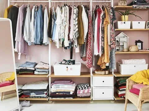 8 món đồ lưu trữ hiệu quả dành cho những tủ quần áo nhiều đồ