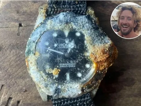 Duyên kỳ ngộ: Hơn 4 năm thất lạc dưới đáy biển, chiếc đồng hồ Rolex giá gần 500 triệu đồng lại quay về với chủ cũ như một định mệnh