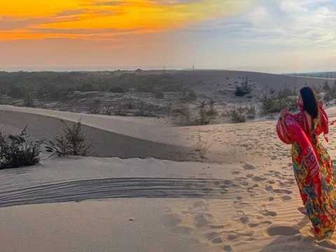 Hãy đặt chân trên Đồi Cát Trắng, thả hồn cảm nhận "tiểu sa mạc Sahara" của Việt Nam