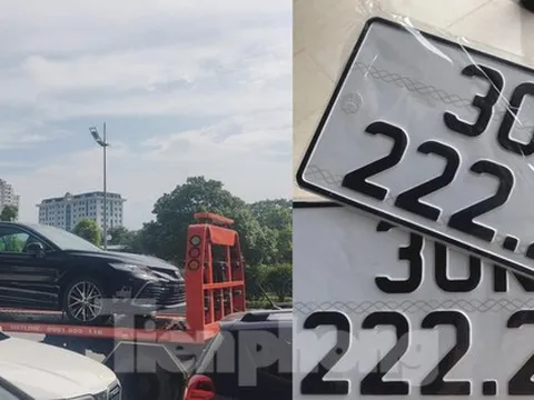 Toyota Camry biển 'ngũ quý' rao bán 3 tỷ đồng