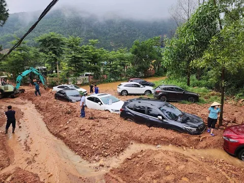 Yêu cầu rút kinh nghiệm vụ hàng loạt ôtô "bị vùi lấp" ở khu vực nhiều vi phạm trật tự xây dựng