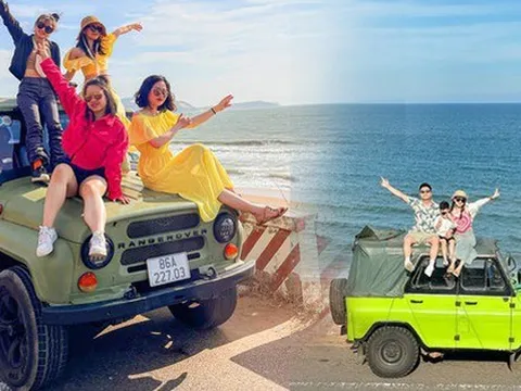 Tour xe Jeep đi trên cung đường biển Mũi Né, nơi sống ảo cho những người thích 'xê dịch'