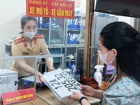Bấm phải biển số định danh không như ý thì đổi được không?