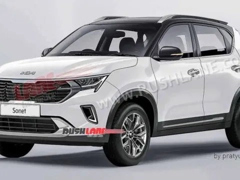 Khi Raize chưa có động thái nâng cấp thì Kia Sonet 2024 đã chạy thử trên đường với thiết kế mới