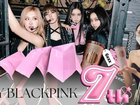 Cơn sốt ly kỷ niệm 7 năm của BLACKPINK vẫn chưa hề giảm nhiệt, giá bán cao gấp 4 lần vẫn có người mua