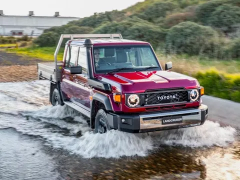 Chiêm ngưỡng mẫu Toyota Land Cruiser 70 Series 2024 hoàn toàn mới