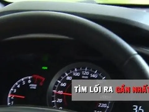 Xử lý thế nào khi nhầm điểm ra trên cao tốc?