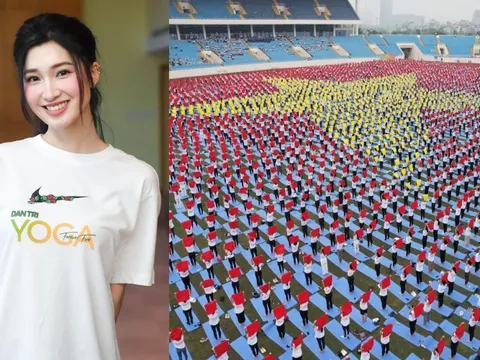Dàn Hoa hậu, Á hậu cùng 5.000 người tham gia ngày hội yoga quy mô lớn chưa từng có tại Việt Nam, xác lập 2 kỷ lục ấn tượng