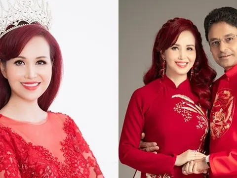 Hoa hậu "giỏi ngoại ngữ nhất Việt Nam", lấy chồng Ấn Độ, sống viên mãn trong biệt thự 1200m2