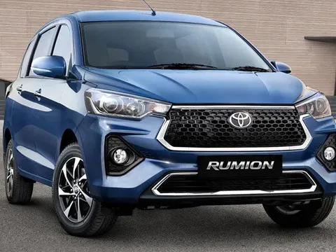 Toyota Rumion 2023 ra mắt: Suzuki Ertiga thay logo, giá dự kiến quy đổi 250 triệu đồng
