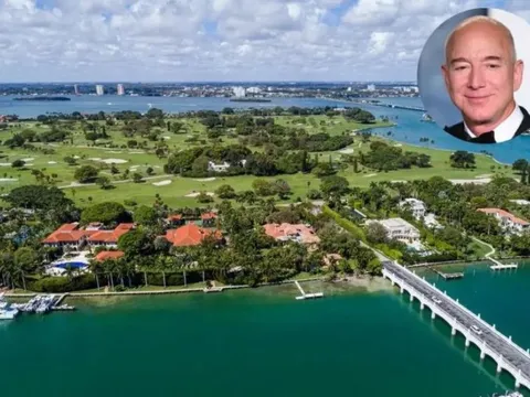 BST của tỷ phú Jeff Bezos có thêm biệt thự trị giá 68 triệu USD trên hòn đảo "hầm trú ẩn tỷ phú" – nơi giới siêu giàu tìm về nghỉ dưỡng