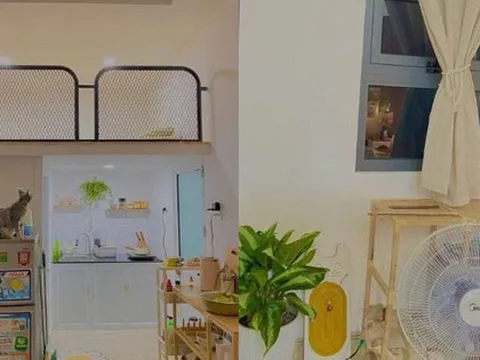 Chi 2 triệu biến nhà trọ 25m2 thành không gian ấm cúng