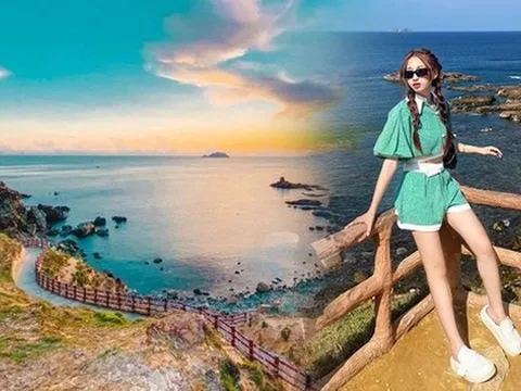 Buông mình ngắm biển xanh, cát trắng ở nơi được mệnh danh "Maldives Việt Nam"
