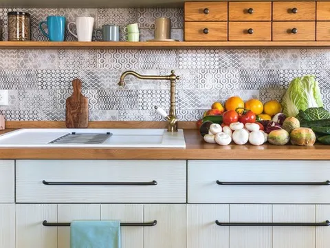 Làm mới căn bếp gia đình với những ý tưởng trang trí tiết kiệm