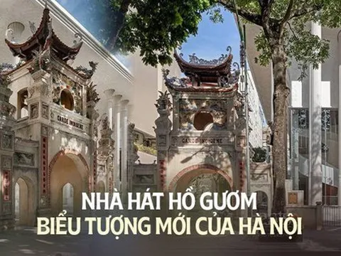 Công trình nhà hát mới tại Hà Nội: giao thoa văn hoá mạnh mẽ, chinh phục giới trẻ từ cái nhìn đầu tiên